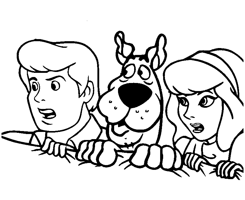 Página para colorir: scooby-doo (desenhos animados) #31494 - Páginas para Colorir Imprimíveis Gratuitamente