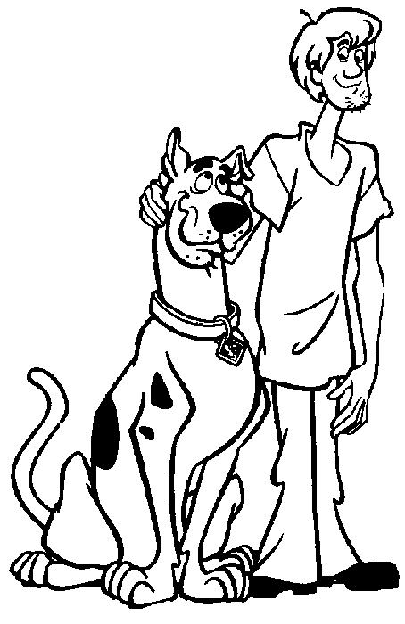 Página para colorir: scooby-doo (desenhos animados) #31504 - Páginas para Colorir Imprimíveis Gratuitamente