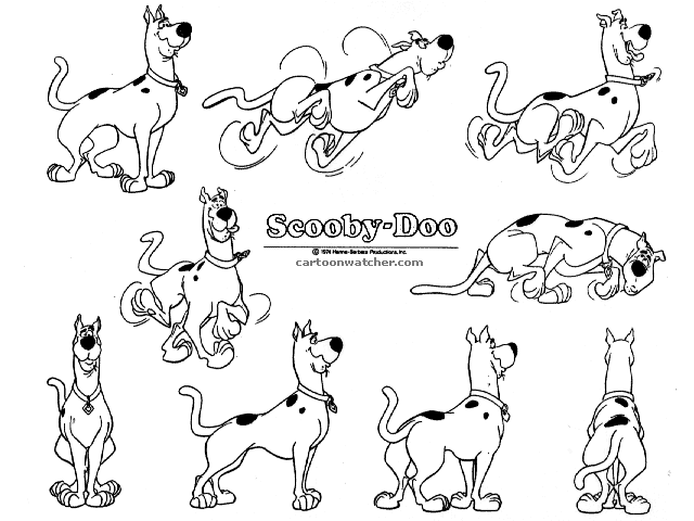 Página para colorir: scooby-doo (desenhos animados) #31517 - Páginas para Colorir Imprimíveis Gratuitamente