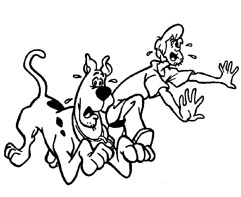 Página para colorir: scooby-doo (desenhos animados) #31613 - Páginas para Colorir Imprimíveis Gratuitamente