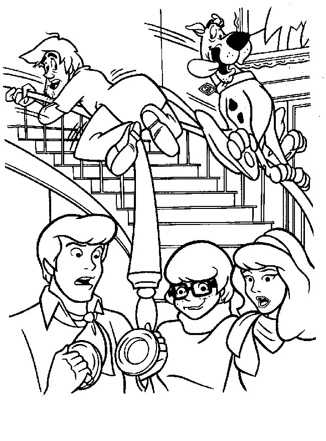 Página para colorir: scooby-doo (desenhos animados) #31618 - Páginas para Colorir Imprimíveis Gratuitamente