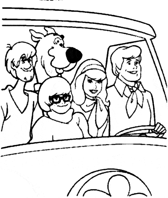 Página para colorir: scooby-doo (desenhos animados) #31651 - Páginas para Colorir Imprimíveis Gratuitamente