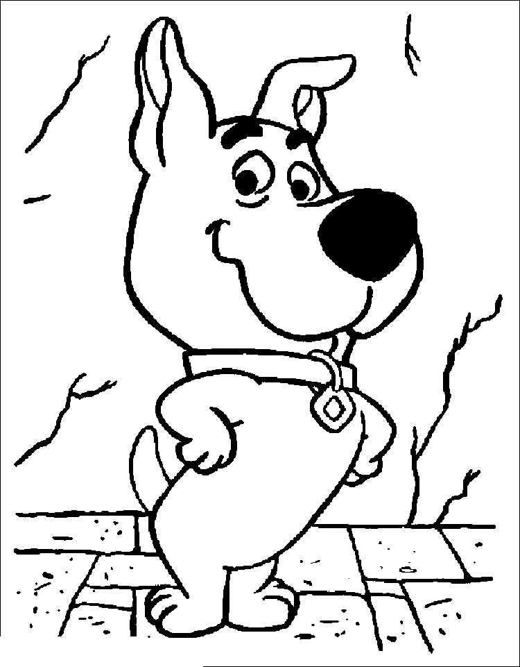 Página para colorir: scooby-doo (desenhos animados) #31662 - Páginas para Colorir Imprimíveis Gratuitamente