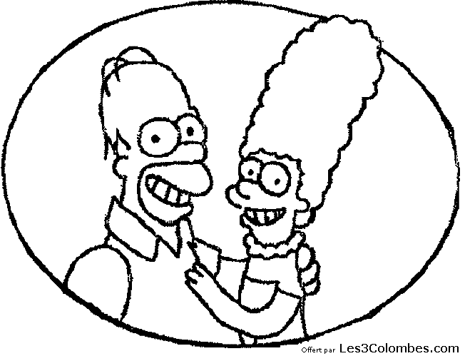 Página para colorir: simpsons (desenhos animados) #23870 - Páginas para Colorir Imprimíveis Gratuitamente