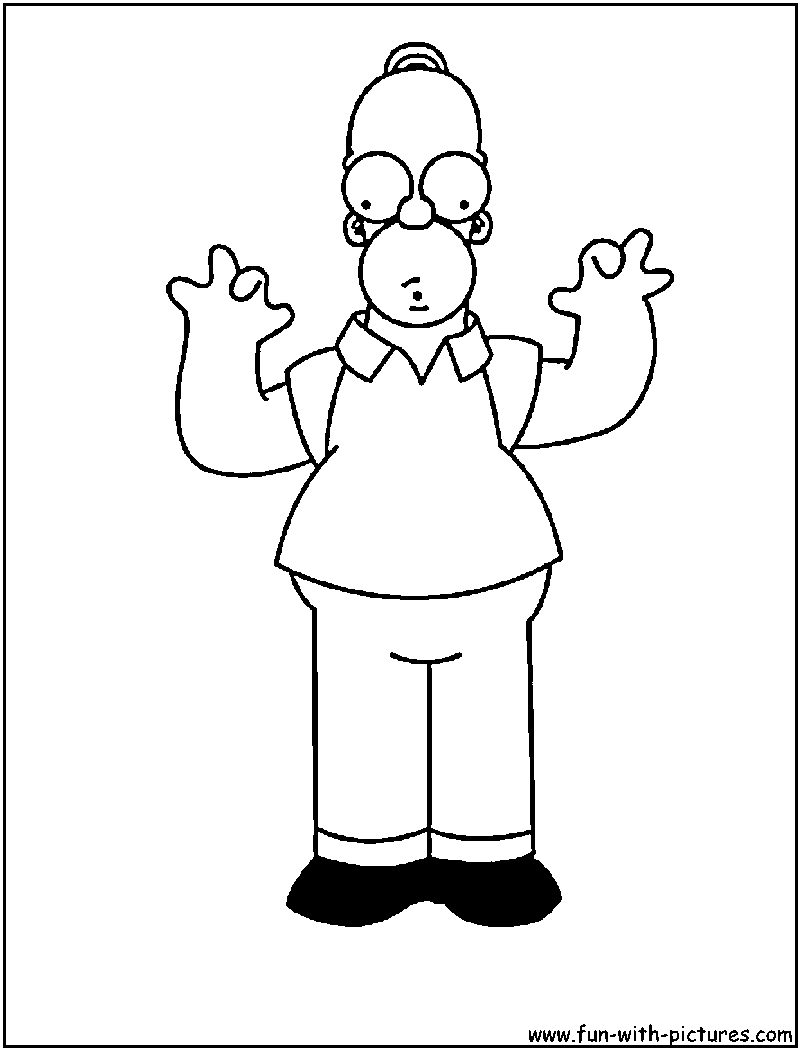 Página para colorir: simpsons (desenhos animados) #23965 - Páginas para Colorir Imprimíveis Gratuitamente