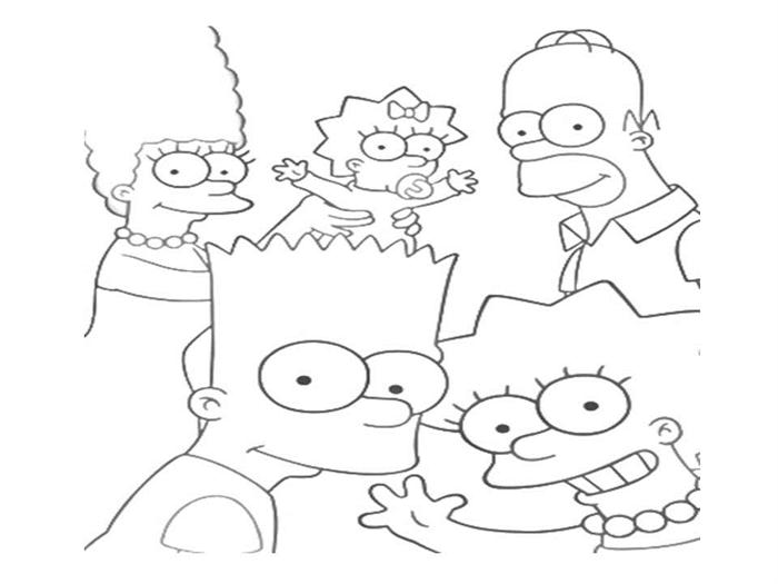 Página para colorir: simpsons (desenhos animados) #23966 - Páginas para Colorir Imprimíveis Gratuitamente