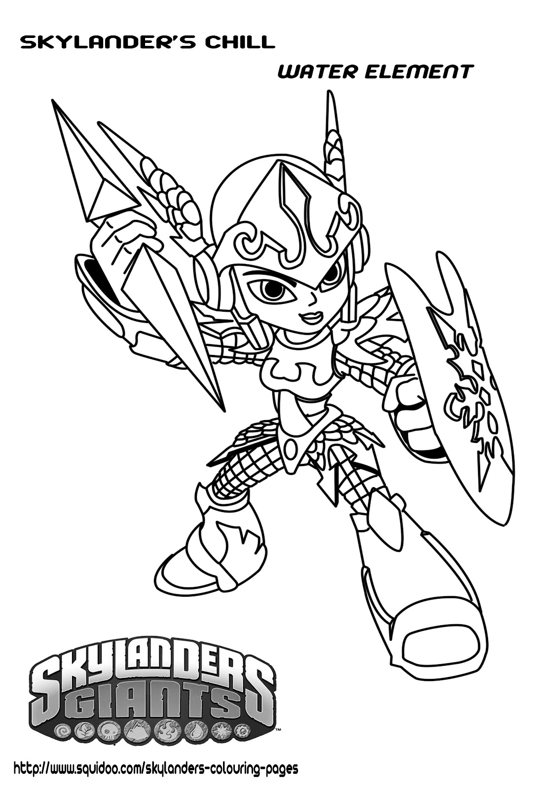 Página para colorir: Skylanders (desenhos animados) #43388 - Páginas para Colorir Imprimíveis Gratuitamente