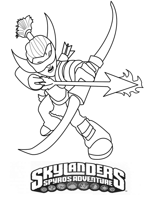 Página para colorir: Skylanders (desenhos animados) #43529 - Páginas para Colorir Imprimíveis Gratuitamente