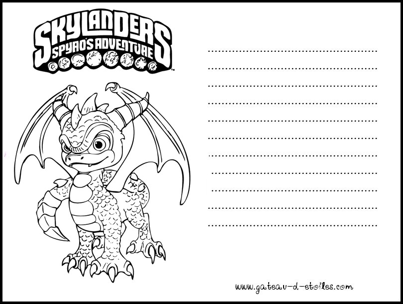 Página para colorir: Skylanders (desenhos animados) #43653 - Páginas para Colorir Imprimíveis Gratuitamente