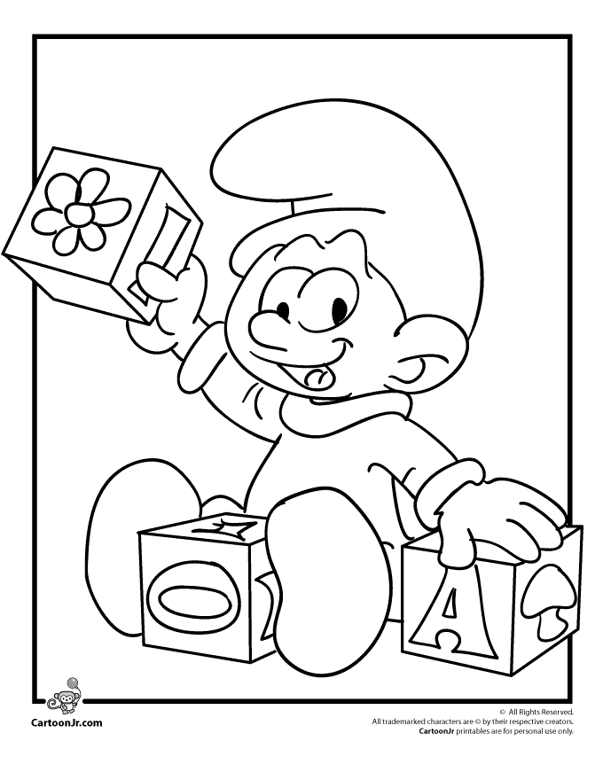 Página para colorir: Smurfs (desenhos animados) #34595 - Páginas para Colorir Imprimíveis Gratuitamente