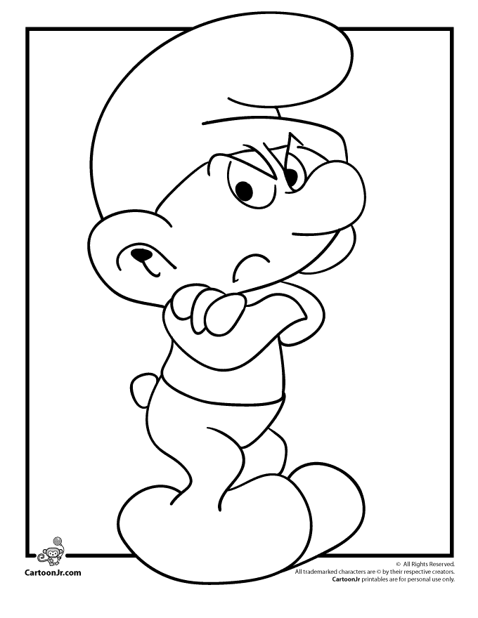 Página para colorir: Smurfs (desenhos animados) #34635 - Páginas para Colorir Imprimíveis Gratuitamente