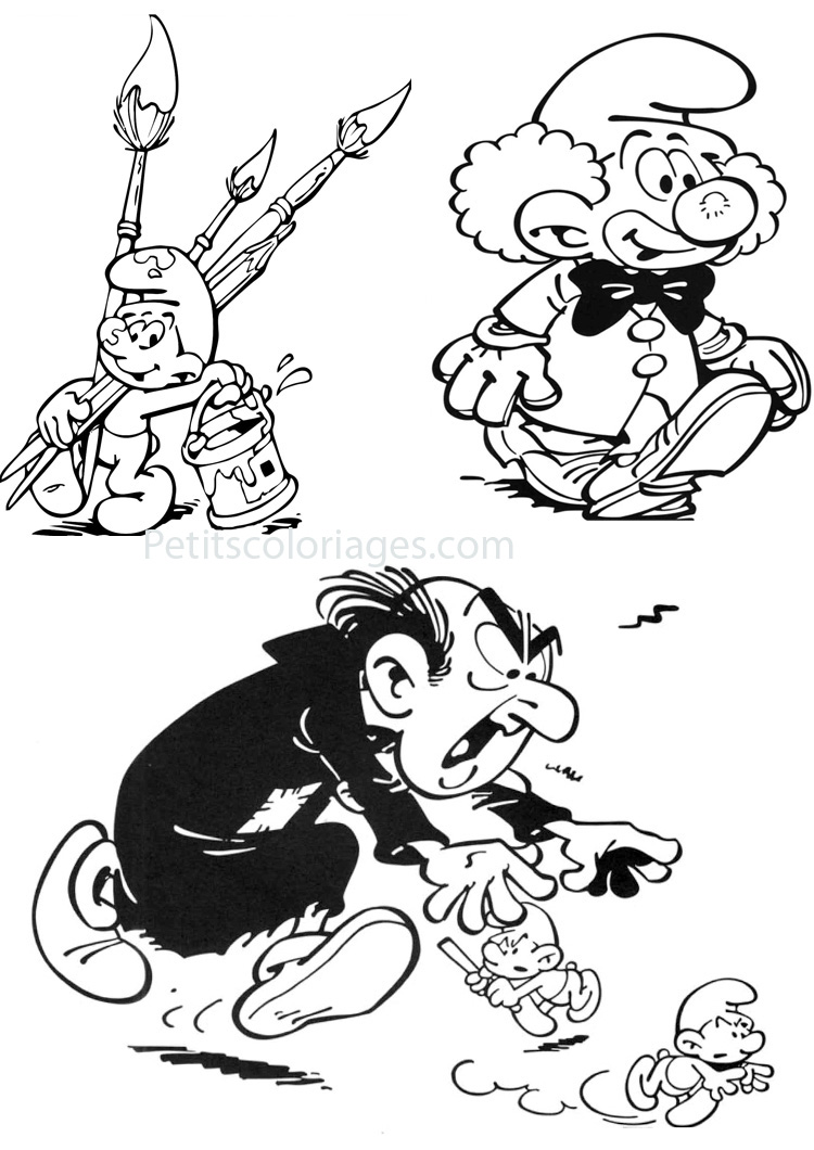 Página para colorir: Smurfs (desenhos animados) #34659 - Páginas para Colorir Imprimíveis Gratuitamente