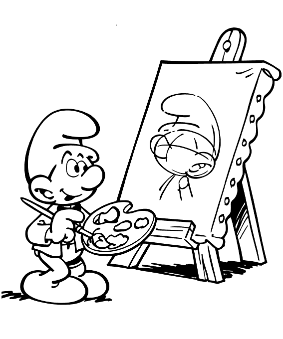 Página para colorir: Smurfs (desenhos animados) #34700 - Páginas para Colorir Imprimíveis Gratuitamente