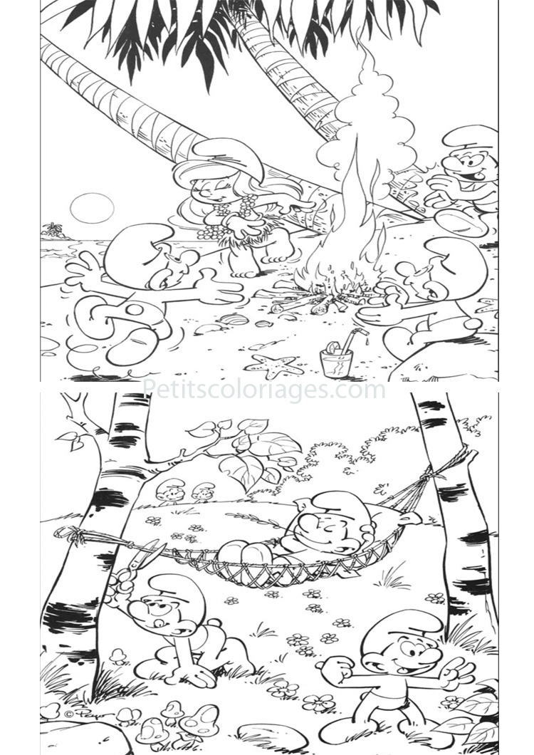 Página para colorir: Smurfs (desenhos animados) #34723 - Páginas para Colorir Imprimíveis Gratuitamente