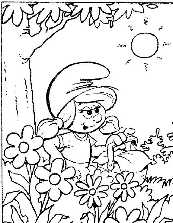 Página para colorir: Smurfs (desenhos animados) #34818 - Páginas para Colorir Imprimíveis Gratuitamente