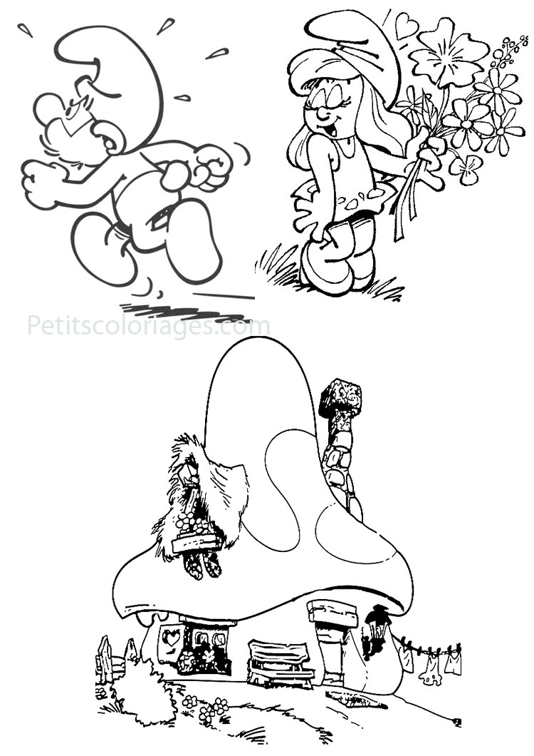 Página para colorir: Smurfs (desenhos animados) #34836 - Páginas para Colorir Imprimíveis Gratuitamente