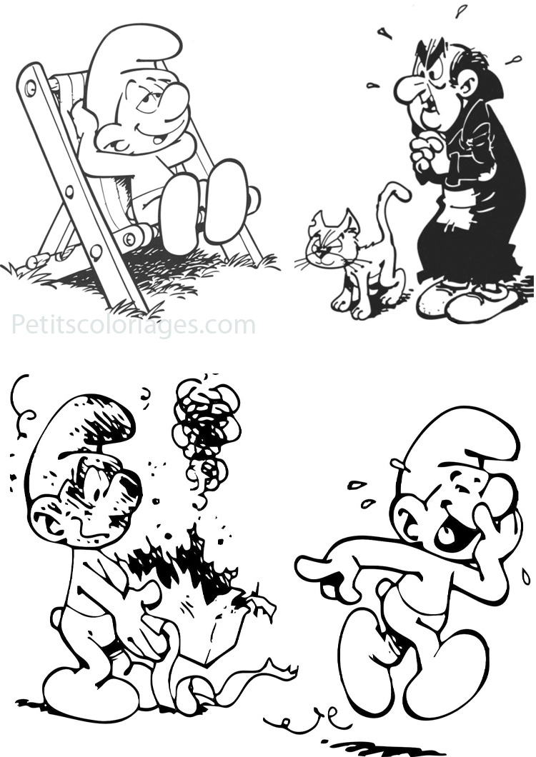 Página para colorir: Smurfs (desenhos animados) #34860 - Páginas para Colorir Imprimíveis Gratuitamente