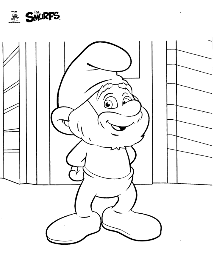 Página para colorir: Smurfs (desenhos animados) #34900 - Páginas para Colorir Imprimíveis Gratuitamente