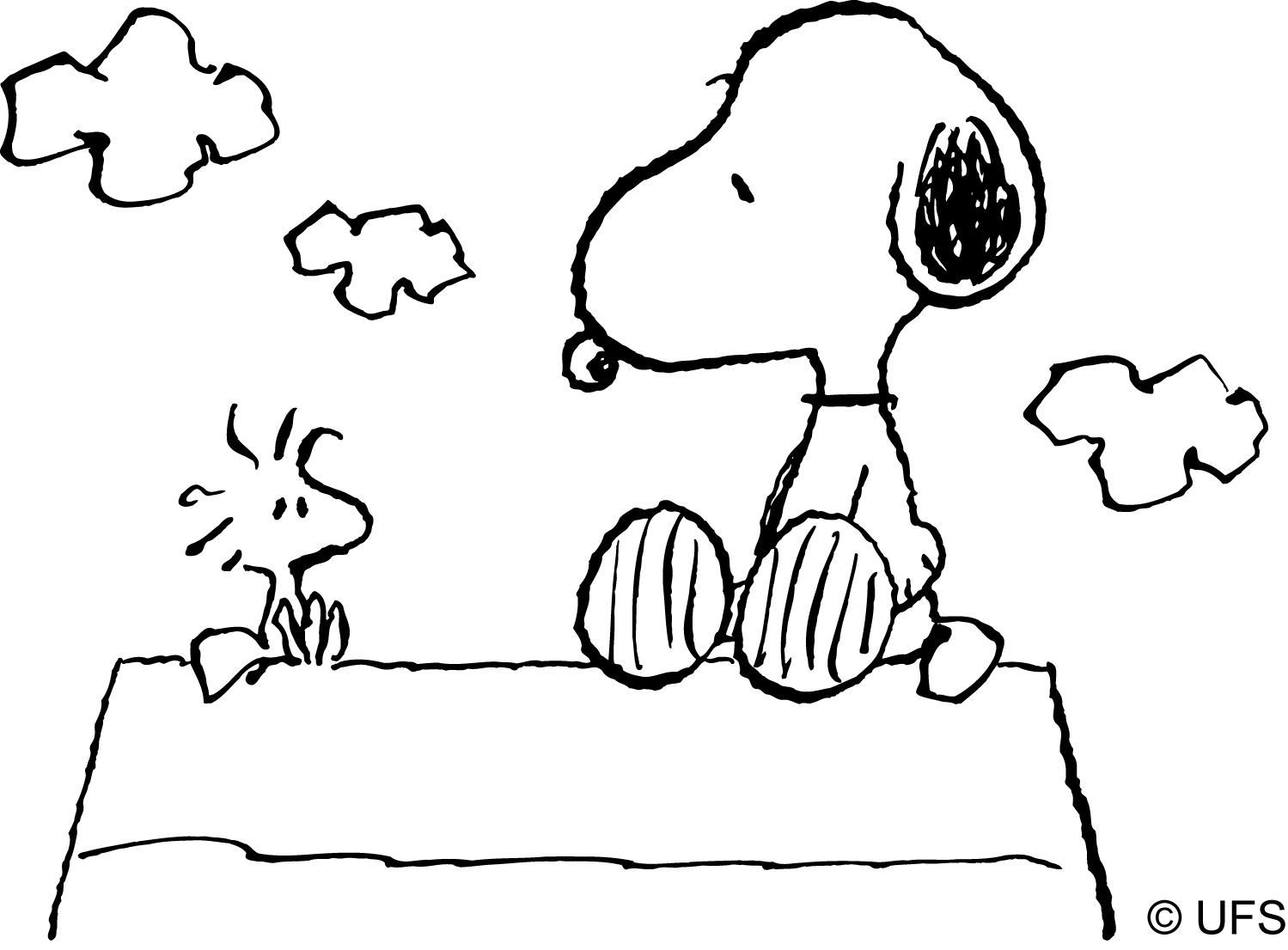 Página para colorir: Snoopy (desenhos animados) #27057 - Páginas para Colorir Imprimíveis Gratuitamente