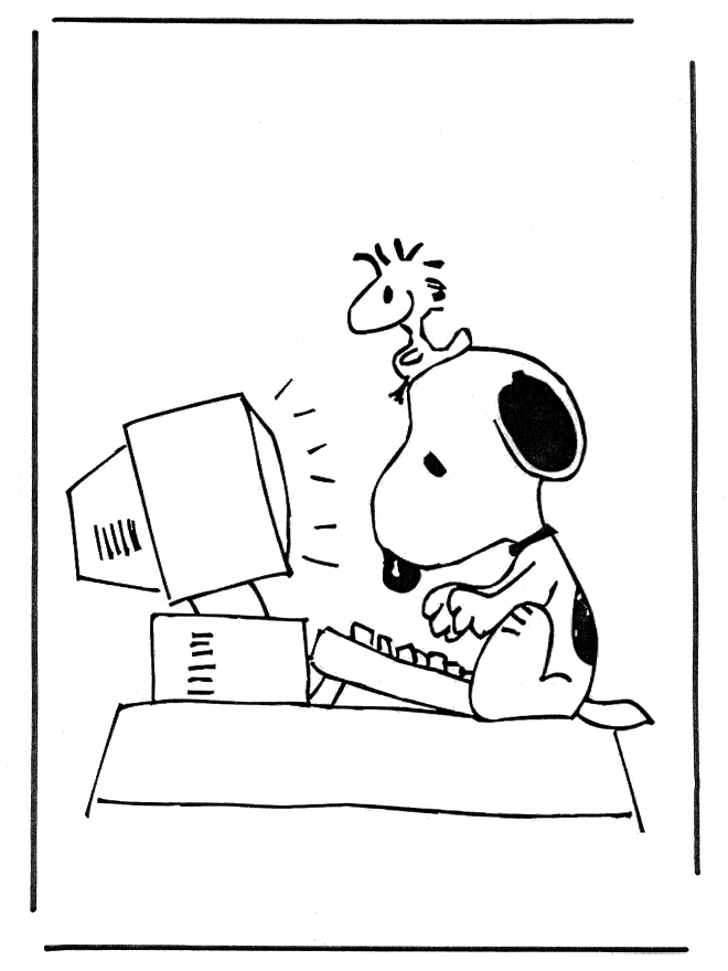Página para colorir: Snoopy (desenhos animados) #27071 - Páginas para Colorir Imprimíveis Gratuitamente