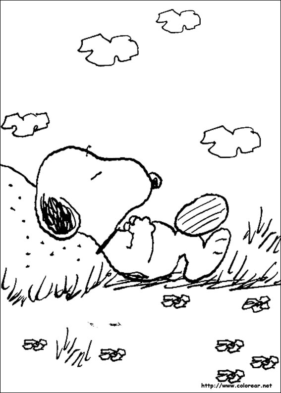 Página para colorir: Snoopy (desenhos animados) #27075 - Páginas para Colorir Imprimíveis Gratuitamente