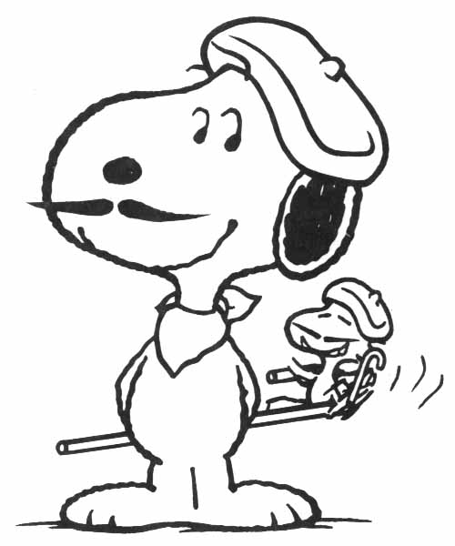 Página para colorir: Snoopy (desenhos animados) #27191 - Páginas para Colorir Imprimíveis Gratuitamente