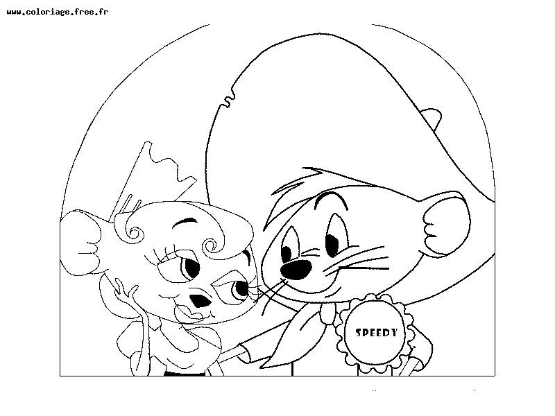 Página para colorir: Speedy Gonzales (desenhos animados) #30743 - Páginas para Colorir Imprimíveis Gratuitamente