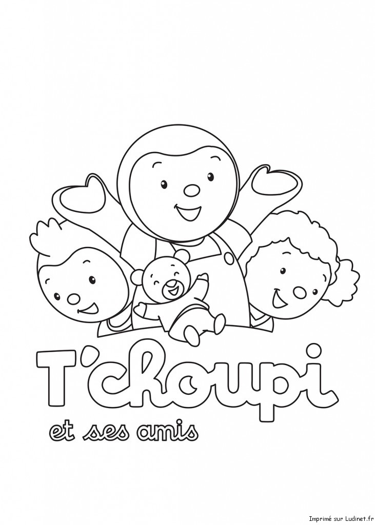 Página para colorir: T'choupi e Doudou (desenhos animados) #34126 - Páginas para Colorir Imprimíveis Gratuitamente