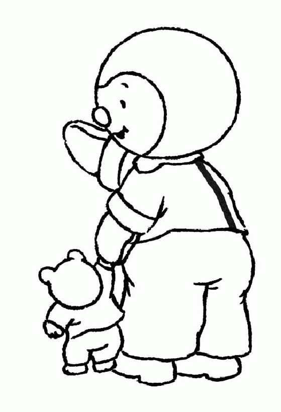 Página para colorir: T'choupi e Doudou (desenhos animados) #34265 - Páginas para Colorir Imprimíveis Gratuitamente