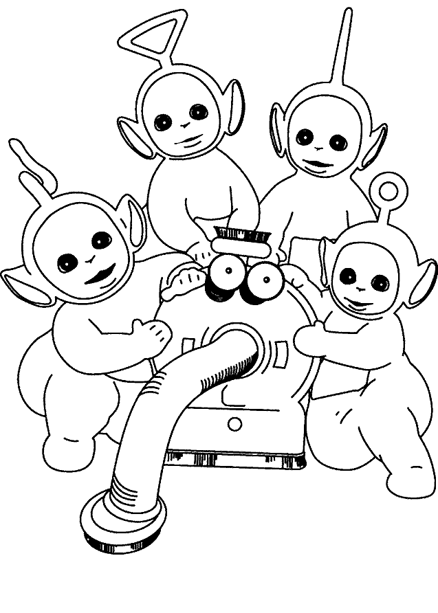 Página para colorir: Teletubbies (desenhos animados) #49663 - Páginas para Colorir Imprimíveis Gratuitamente