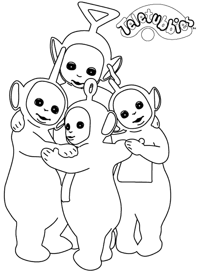 Página para colorir: Teletubbies (desenhos animados) #49664 - Páginas para Colorir Imprimíveis Gratuitamente