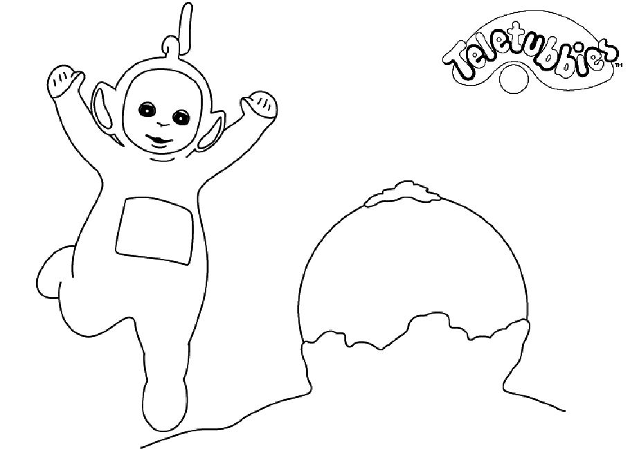 Página para colorir: Teletubbies (desenhos animados) #49682 - Páginas para Colorir Imprimíveis Gratuitamente