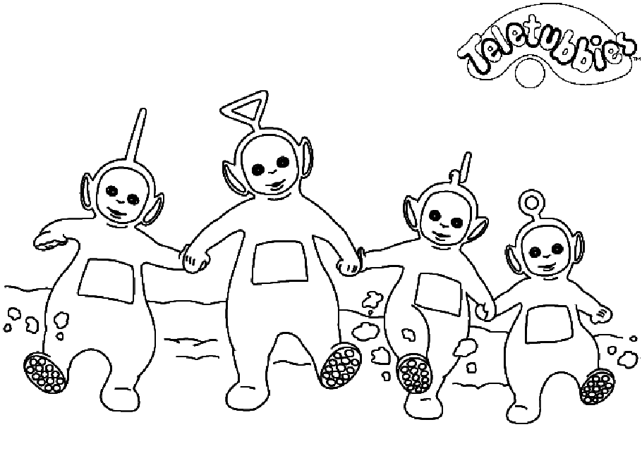 Página para colorir: Teletubbies (desenhos animados) #49685 - Páginas para Colorir Imprimíveis Gratuitamente