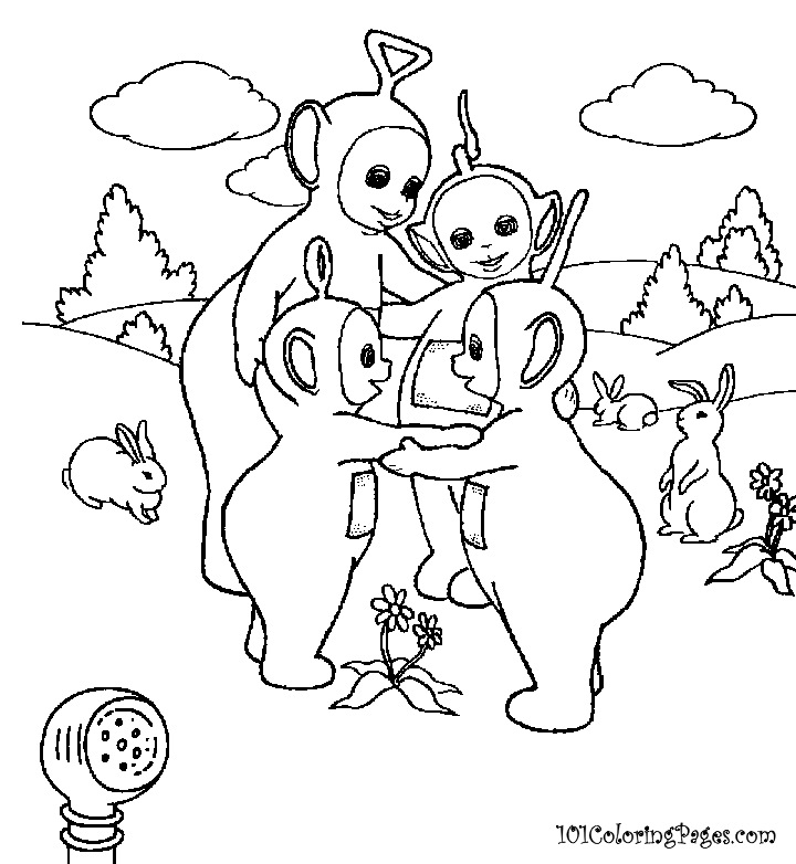 Página para colorir: Teletubbies (desenhos animados) #49695 - Páginas para Colorir Imprimíveis Gratuitamente
