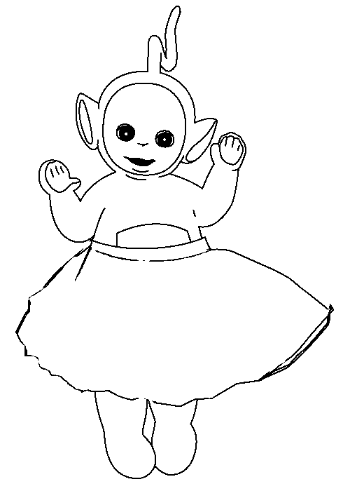 Página para colorir: Teletubbies (desenhos animados) #49697 - Páginas para Colorir Imprimíveis Gratuitamente