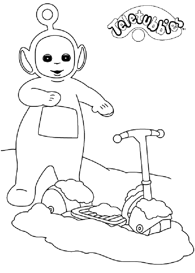 Página para colorir: Teletubbies (desenhos animados) #49698 - Páginas para Colorir Imprimíveis Gratuitamente