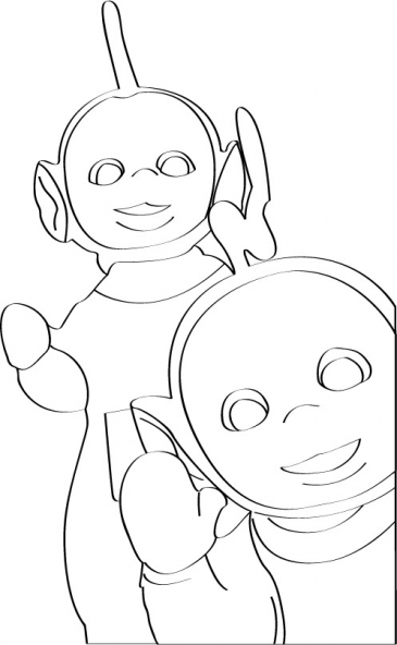 Página para colorir: Teletubbies (desenhos animados) #49702 - Páginas para Colorir Imprimíveis Gratuitamente