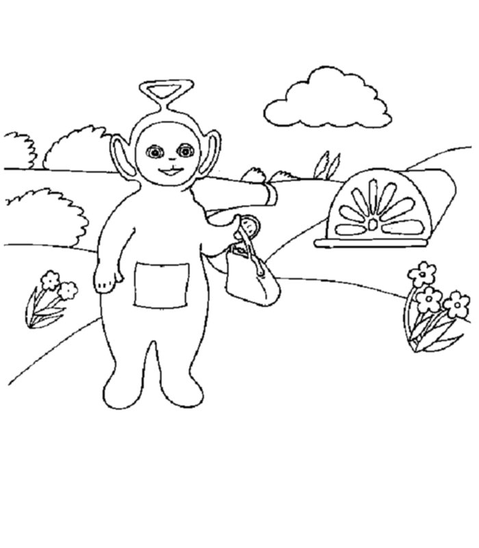 Página para colorir: Teletubbies (desenhos animados) #49707 - Páginas para Colorir Imprimíveis Gratuitamente