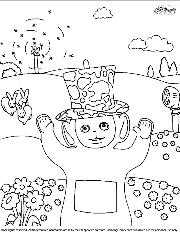 Página para colorir: Teletubbies (desenhos animados) #49748 - Páginas para Colorir Imprimíveis Gratuitamente