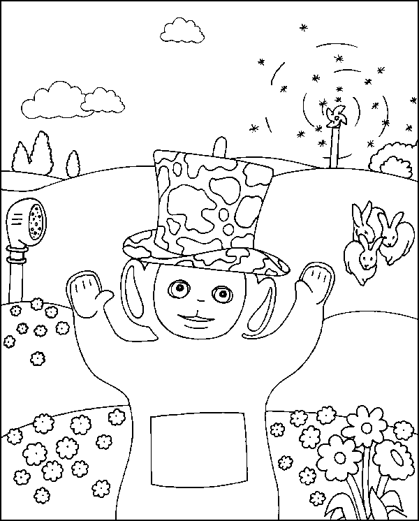 Página para colorir: Teletubbies (desenhos animados) #49756 - Páginas para Colorir Imprimíveis Gratuitamente