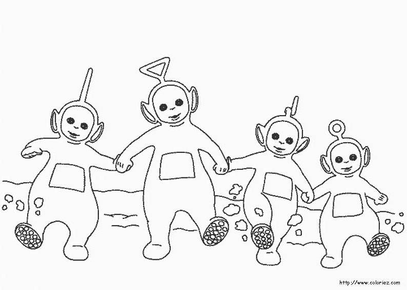 Página para colorir: Teletubbies (desenhos animados) #49773 - Páginas para Colorir Imprimíveis Gratuitamente