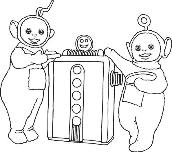 Página para colorir: Teletubbies (desenhos animados) #49774 - Páginas para Colorir Imprimíveis Gratuitamente