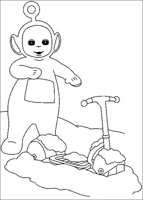 Página para colorir: Teletubbies (desenhos animados) #49793 - Páginas para Colorir Imprimíveis Gratuitamente