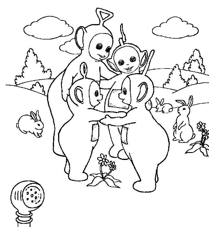 Página para colorir: Teletubbies (desenhos animados) #49806 - Páginas para Colorir Imprimíveis Gratuitamente