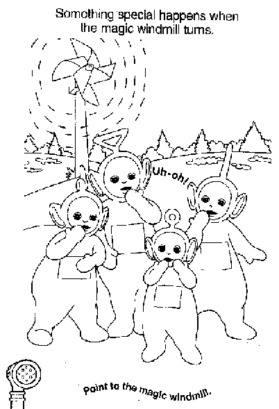 Página para colorir: Teletubbies (desenhos animados) #49831 - Páginas para Colorir Imprimíveis Gratuitamente