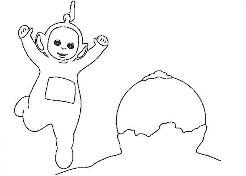 Página para colorir: Teletubbies (desenhos animados) #49833 - Páginas para Colorir Imprimíveis Gratuitamente