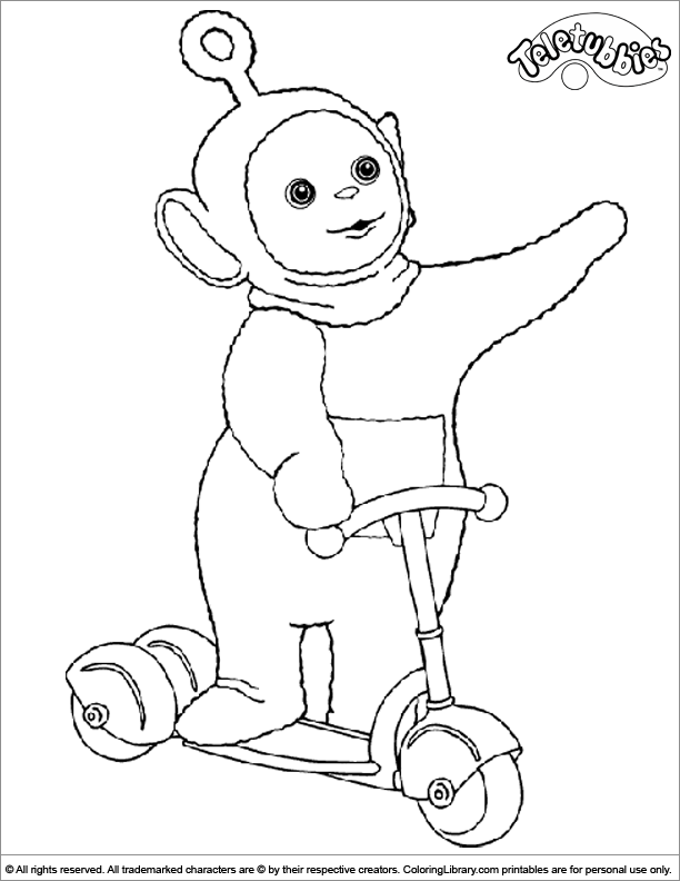 Página para colorir: Teletubbies (desenhos animados) #49857 - Páginas para Colorir Imprimíveis Gratuitamente