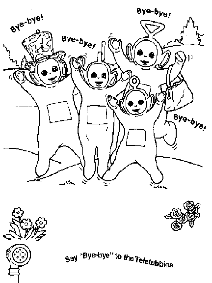 Página para colorir: Teletubbies (desenhos animados) #49881 - Páginas para Colorir Imprimíveis Gratuitamente