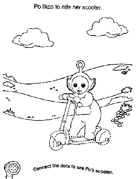 Página para colorir: Teletubbies (desenhos animados) #49904 - Páginas para Colorir Imprimíveis Gratuitamente