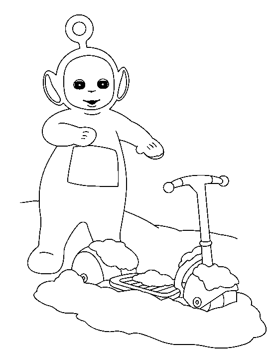 Página para colorir: Teletubbies (desenhos animados) #49908 - Páginas para Colorir Imprimíveis Gratuitamente